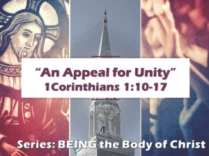 2016-01-24 An Appeal for Unity